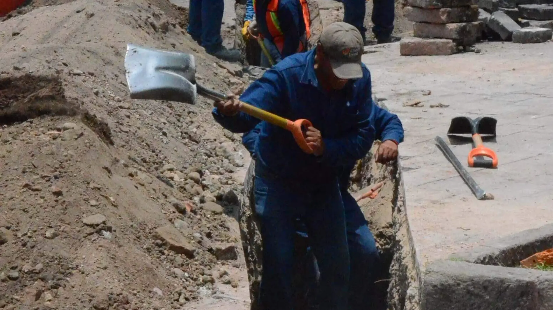 JAPAM gestiona recurso federal para aplicar en obras.  Foto Luis Luévanos  El Sol de San Juan del Río.